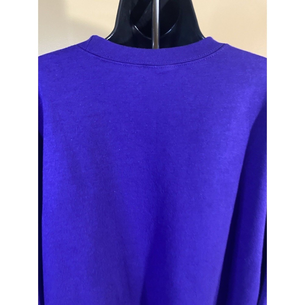 Star Wars Yoda Print Gildan Purple Pullover Sweatshirt Size XL - Picture 14 of 16